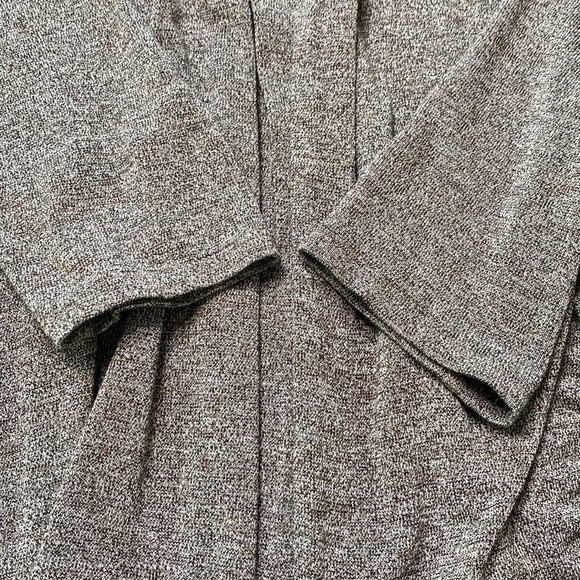 J Jill Wearever Long Open Front Cardigan Drape Long Sleeve Stretch Knit Pockets - Picture 15 of 15